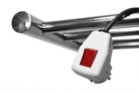 Полотенцесушитель электрический Domoterm Полка T4 (53x38) (тэн слева) фото