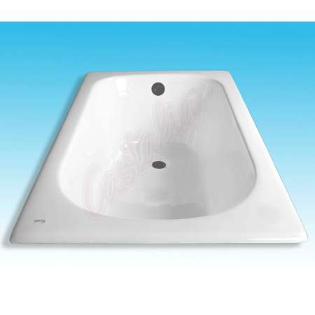 Чугунная ванна Castalia 130x70 фото