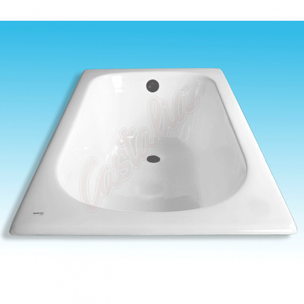 Чугунная ванна Castalia 130x70 фото