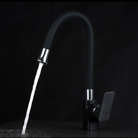 Смеситель для кухни D&K Technishe Berlin DA1432915 с гибким изливом фото