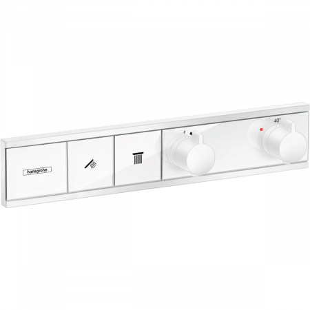 Термостатический смеситель для душа Hansgrohe RainSelect 15380700 белый матовый фото