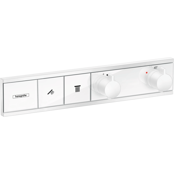 Термостатический смеситель для душа Hansgrohe RainSelect 15380700 белый матовый фото