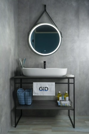 Накладная раковина GID N9347 81x41 фото