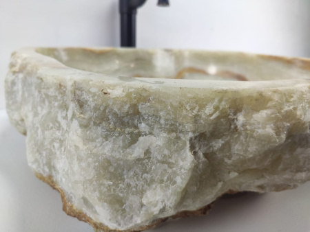 Накладная раковина из оникса Erozy Green Big EO-00859 (63*53*15cм) фото