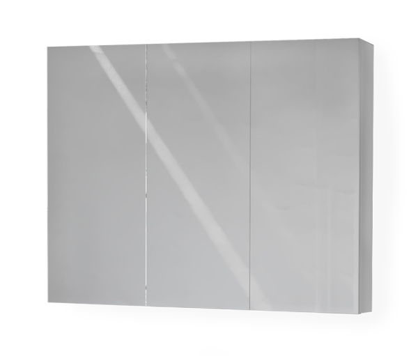 Зеркальный шкаф Raval Statik 100 Sta.03.100/W 100x75 фото