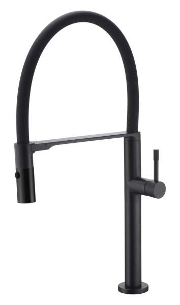Смеситель для кухни Boheme Uno 114-B BLACK фото