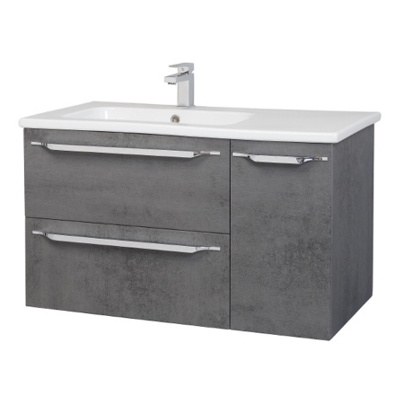 Тумба под раковину Bellezza Луиджи-90 серая фото