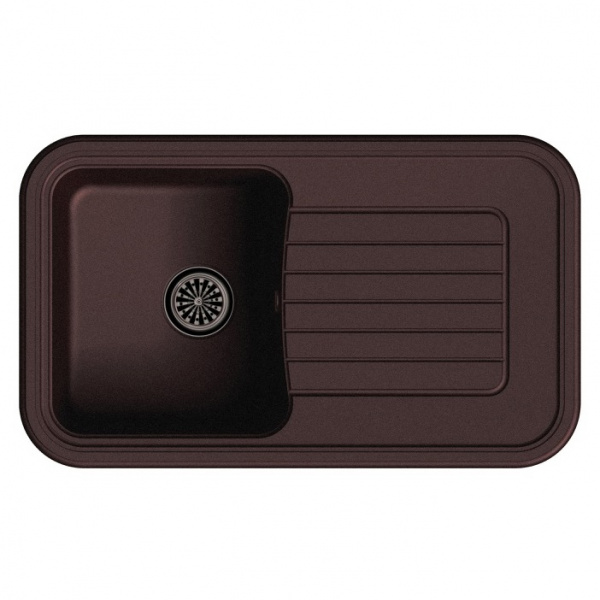 Мойка кухонная Ewigstein Antik A- 60F шоколад фото
