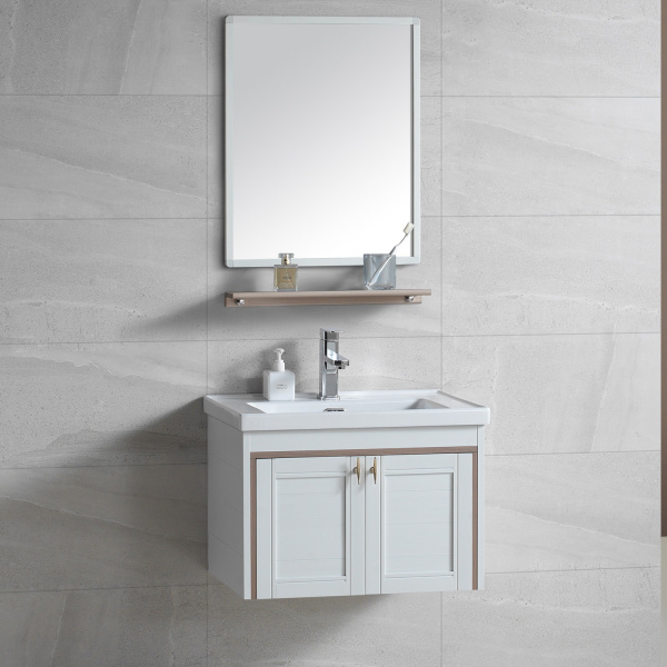 Комплект мебели для ванной River Amalia 605 BG бежевый фото