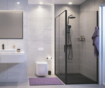 Душевой уголок WasserKRAFT Elbe 74P10 120x100 фото