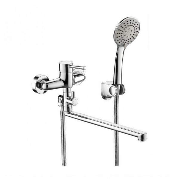 Смеситель для ванны с душем Bravat Slim F6332366CP-01L-RUS фото