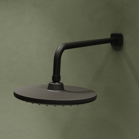 Душевая система скрытого монтажа Iddis Ray RAYBL03i68 черная матовая фото