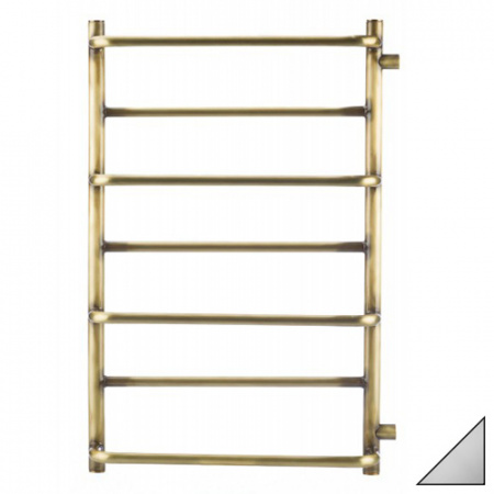 Полотенцесушитель электрический Garcia Ницца 7П 40х70 никель хром фото