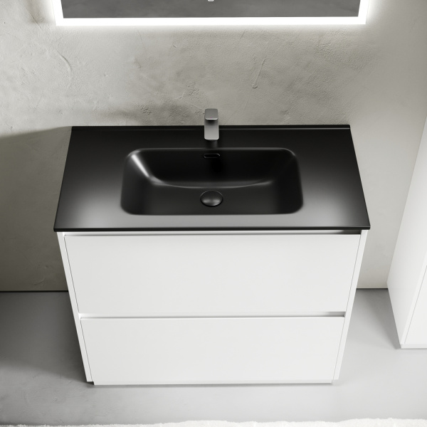 Тумба под раковину Sancos Libra Floor LB90FW белая фото