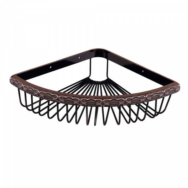 Полочка-решетка угловая Lemark Jasmine LM6681ORB фото