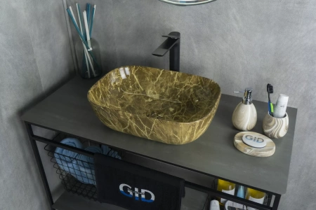 Накладная раковина GID MNC178 43,5х32,5 фото