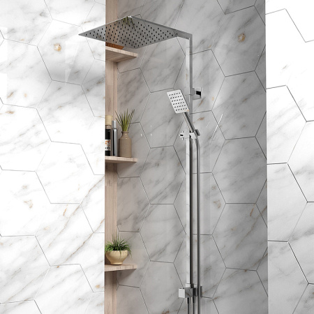 Душевая система Paini RS Q4 50CR191ARQ2P3 Хром фото