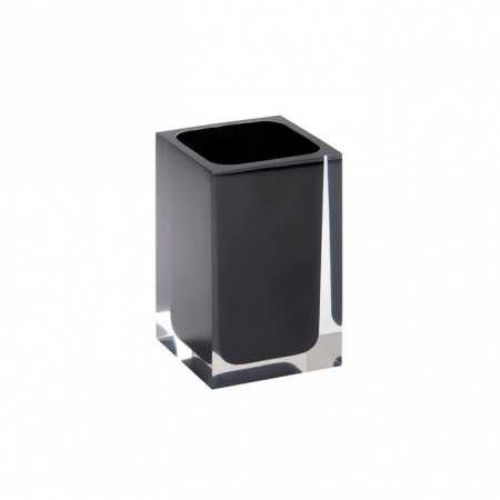 Стакан для зубных щеток Bemeta Vista 120111026-100 черный фото