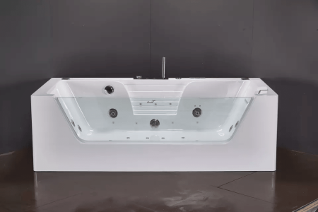 Акриловая гидромассажная ванна (джакузи) Cerutti SPA С-477-18 180x85 фото