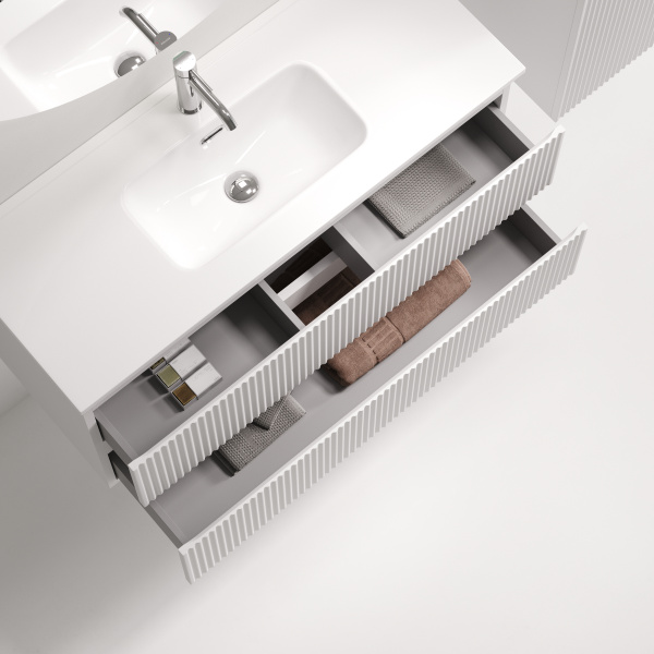 Тумба под раковину Sancos Snob R SNR100/39W Bianco фото