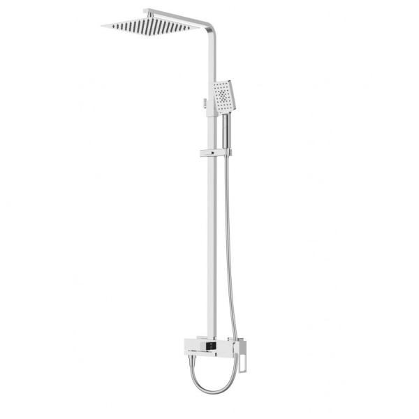 Душевая система (стойка) Belbagno Luce LUC-VSCM-CRM фото
