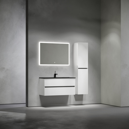 Тумба под раковину Sancos Urban UR100W белый глянец фото