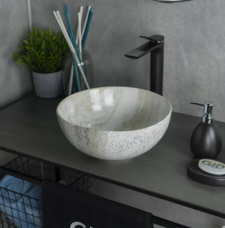 Накладная раковина GID MNC487 32х32 фото