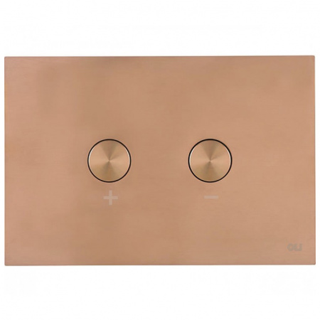 Клавиша смыва Oli Blink 878782 бронза фото