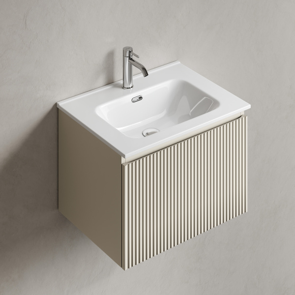 Тумба под раковину Sancos Snob R 1.0 SNR1.060CE Beige Soft фото