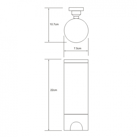 Диспенсер для ватных дисков WasserKRAFT K-1079 фото