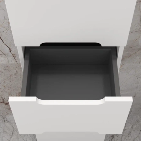 Шкаф-пенал напольный Style Line Матис 36 ЛС-00002447 белый фото