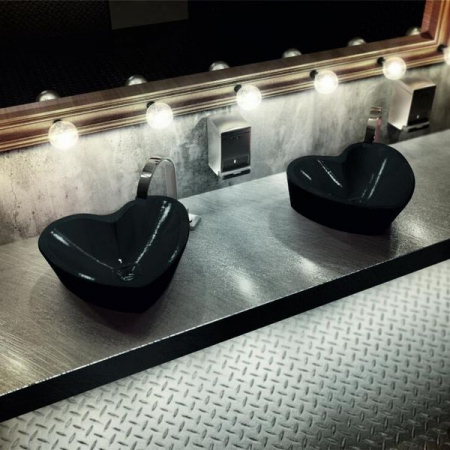 Накладная раковина Sanita luxe Love is Black LOVSLWB03 фото