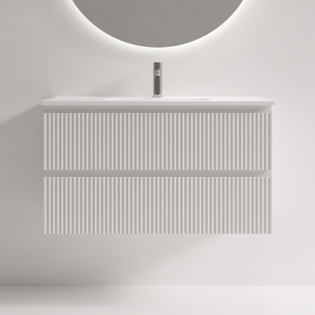 Тумба под раковину Sancos Snob R SNR90/39W Bianco фото