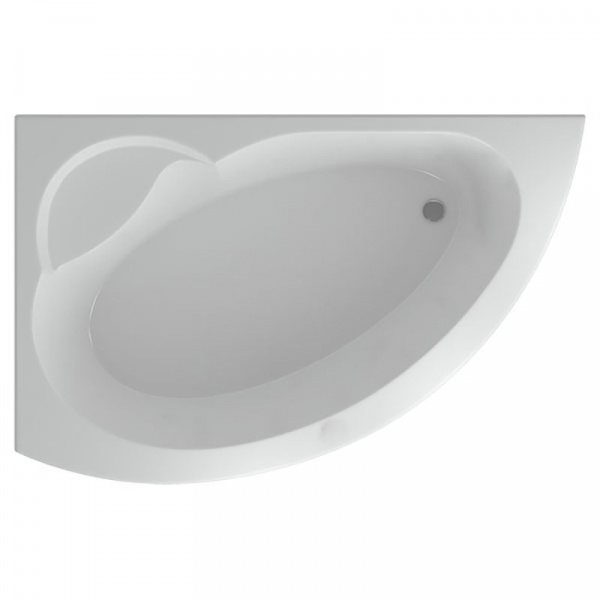 Акриловая ванна Aquatek Аякс 2 без гидромассажа 170x110 L с каркасом и экраном фото