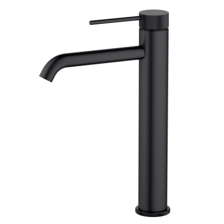 Высокий смеситель для раковины Timo Saona 2411/03F Черный фото