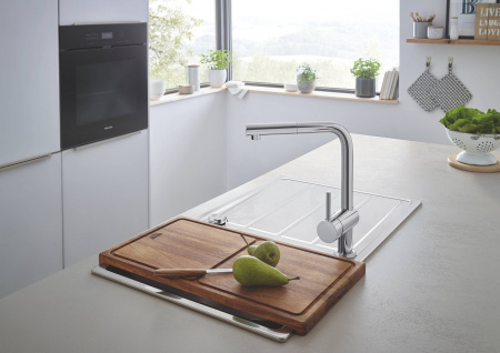 Мойка кухонная со смесителем Grohe K500 Minta 31573SD0 фото