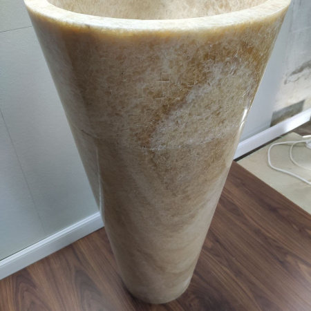 Раковина напольная из оникса Sunset ON-01354 (45*45*90) фото