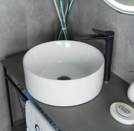 Накладная раковина GID 9011 40х40 фото