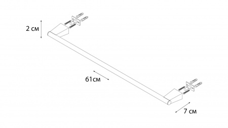 Полотенцедержатель Fixsen Trend FX-97801 фото