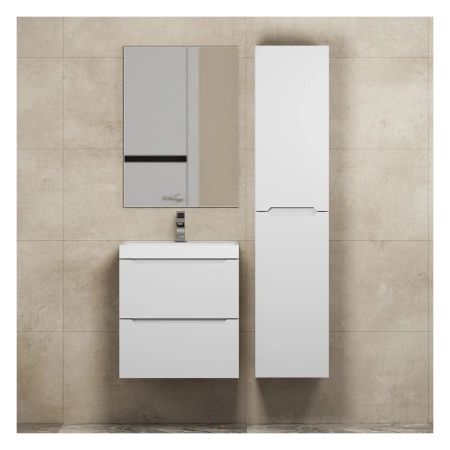 Шкаф-пенал Uperwood Tanos 29102021491 белый матовый фото