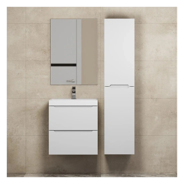 Шкаф-пенал Uperwood Tanos 29102021491 белый матовый фото