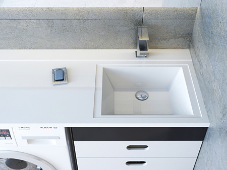 Раковина под стиральную машину Andrea Cosmos 4680028070351 R фото