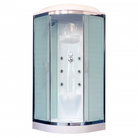 Душевая кабина Royal Bath НК RB90HK7-WC-CH 90x90 фото
