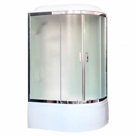 Душевая кабина Royal Bath ВК RB8120BK3-WC-CH 120x80 L фото