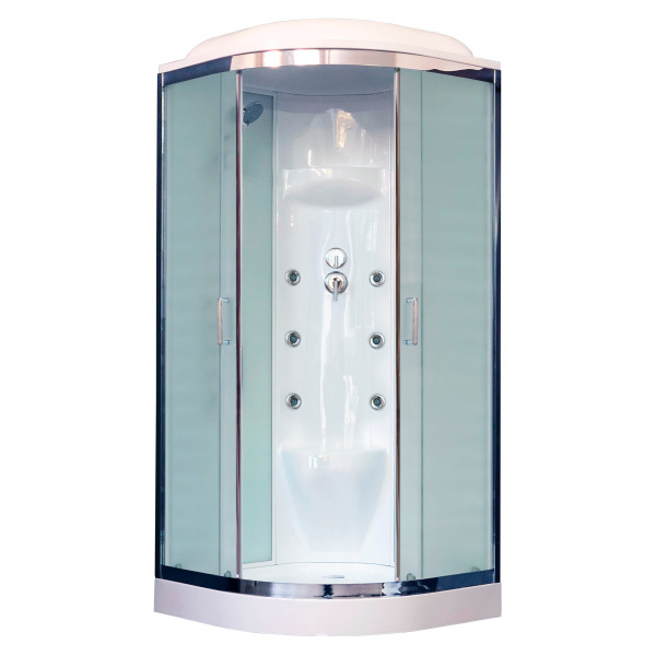 Душевая кабина Royal Bath НК RB90HK7-WC-CH 90x90 фото