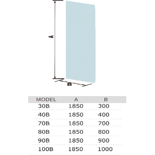Душевая перегородка Weltwasser WW400 80B 80 см фото