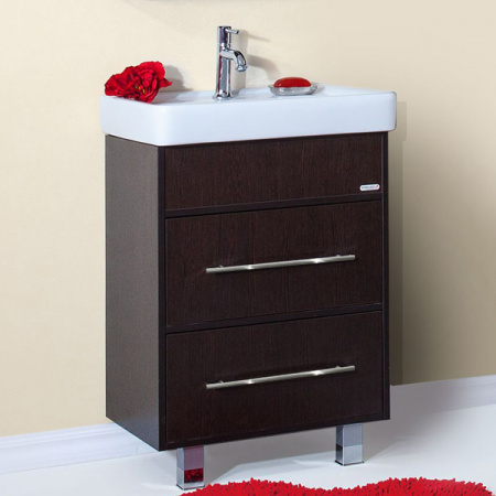 Тумба с раковиной Бриклаер Чили 60/3 венге фото