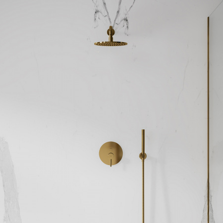 Смеситель для ванны и душа Omnires Y Y1235GL золото фото