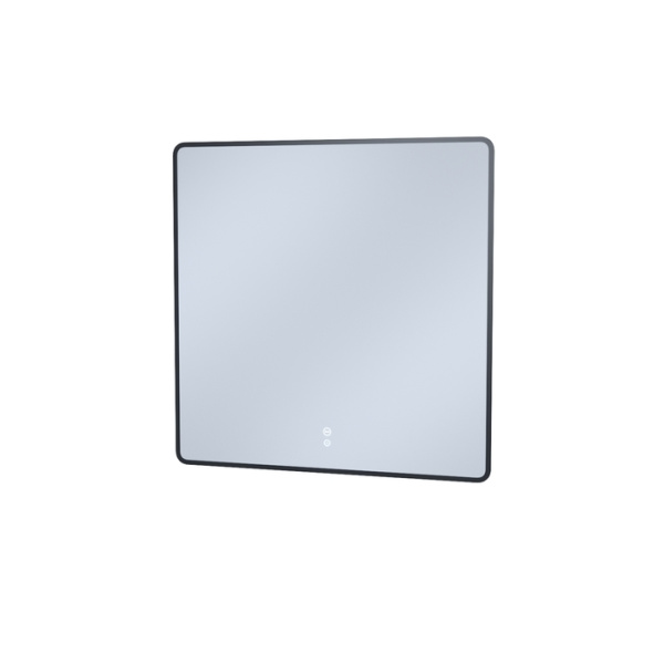 Зеркало с подсветкой и термообогревом Iddis Cloud CLX80T0i98 80x80, черное фото