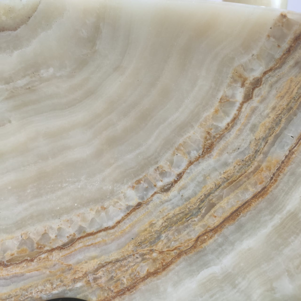 Накладная раковина из оникса Donut Green Medium DO-00172 (45*45*15см) фото